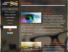 Tablet Screenshot of optica-vision.com